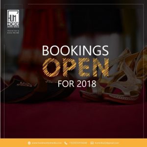 Bookings open post design