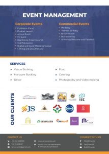 Ramc Flyer design branding