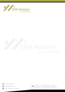 Letterhead design ema