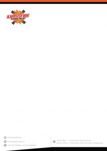 Letterhead design krossfire