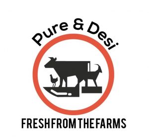 Pure & Desi Logo Design Concept 2