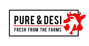 Pure & Desi Logo Design Concept 4